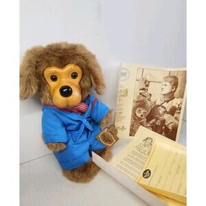 Robert Raikes Original Doll Puppy Dog Jasper Limited Edition 1992 W/ Certificate